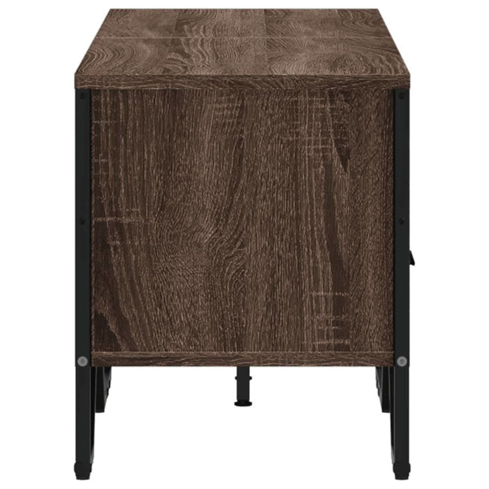 Dulap TV, stejar maro, 122x34x41 cm, lemn prelucrat - WALTI WALTI