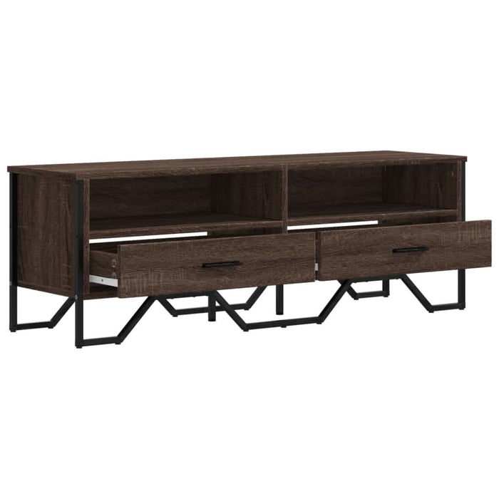 Dulap TV, stejar maro, 122x34x41 cm, lemn prelucrat - WALTI WALTI