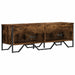 Dulap TV, stejar fumuriu, 122x34x41 cm, lemn prelucrat - WALTI WALTI