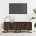 Dulap TV, stejar maro, 122x34x41 cm, lemn prelucrat - WALTI WALTI