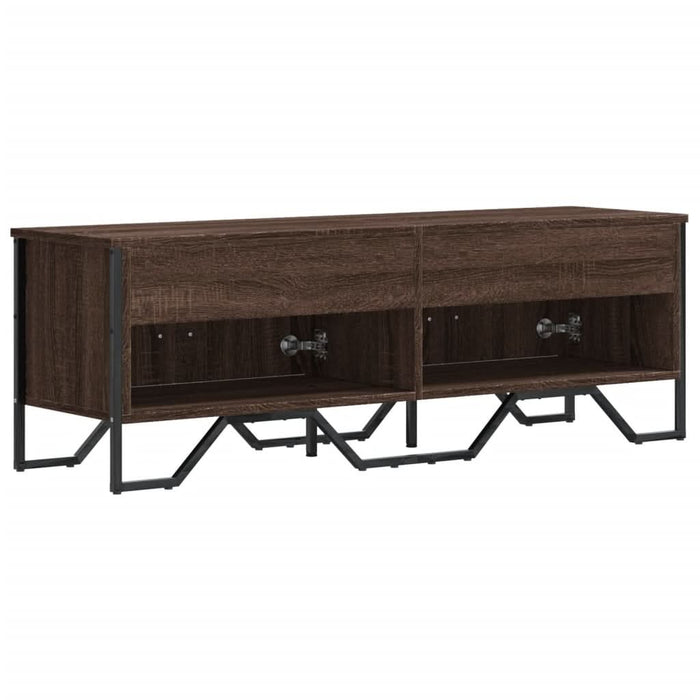 Dulap TV, stejar maro, 122x34x41 cm, lemn prelucrat - WALTI WALTI