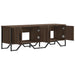 Dulap TV, stejar maro, 122x34x41 cm, lemn prelucrat - WALTI WALTI