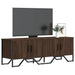 Dulap TV, stejar maro, 122x34x41 cm, lemn prelucrat - WALTI WALTI