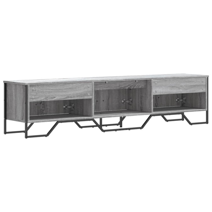 Dulap TV, gri sonoma, 180x34x41 cm, lemn prelucrat - WALTI WALTI