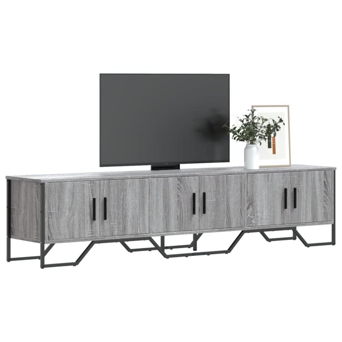 Dulap TV, gri sonoma, 180x34x41 cm, lemn prelucrat - WALTI WALTI