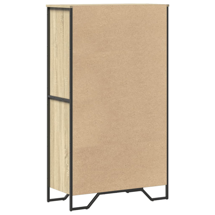 Dulap înalt, stejar sonoma, 79,5x35,5x137,5 cm, lemn prelucrat - WALTI WALTI