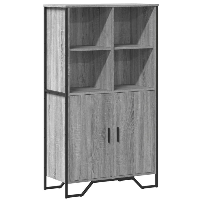 Dulap înalt, gri sonoma, 79,5x35,5x137,5 cm, lemn prelucrat - WALTI WALTI