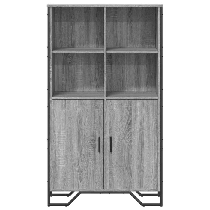 Dulap înalt, gri sonoma, 79,5x35,5x137,5 cm, lemn prelucrat - WALTI WALTI