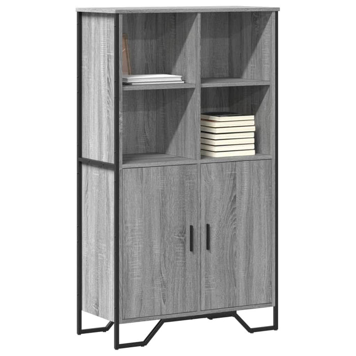 Dulap înalt, gri sonoma, 79,5x35,5x137,5 cm, lemn prelucrat - WALTI WALTI