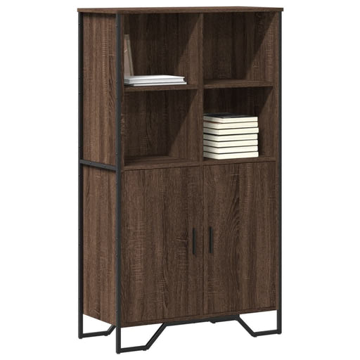 Dulap înalt, stejar maro, 79,5x35,5x137,5 cm, lemn prelucrat - WALTI WALTI