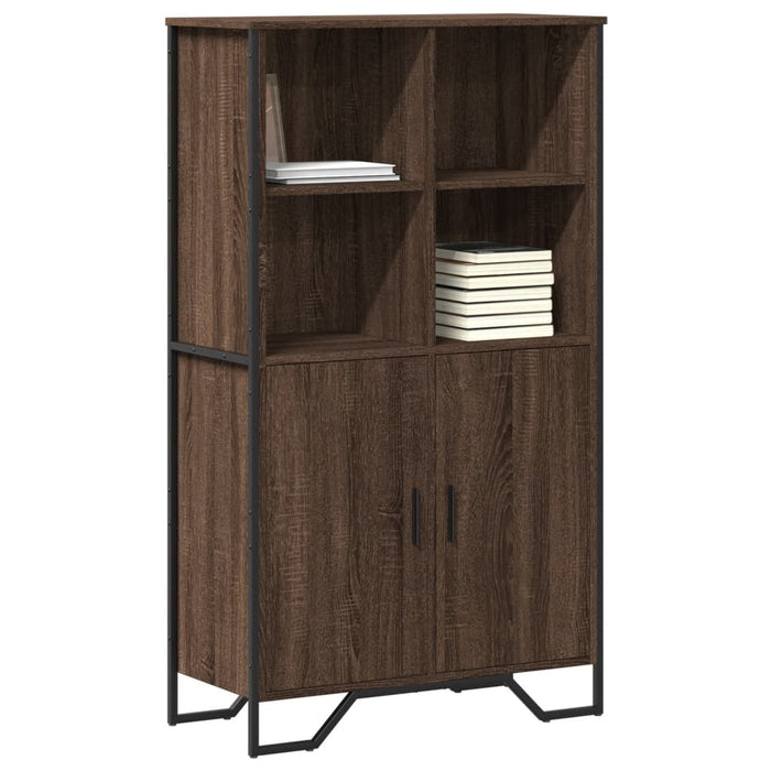 Dulap înalt, stejar maro, 79,5x35,5x137,5 cm, lemn prelucrat - WALTI WALTI