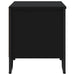 Pantofar, negru, 90x38x45,5 cm, lemn prelucrat - WALTI WALTI
