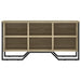 Pantofar, stejar sonoma, 90x38x45,5 cm, lemn prelucrat - WALTI WALTI