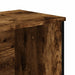 Pantofar, stejar fumuriu, 90x38x45,5 cm, lemn compozit - WALTI WALTI