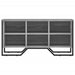 Pantofar, gri sonoma, 90x38x45,5 cm, lemn prelucrat - WALTI WALTI