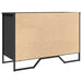 Pantofar, negru, 90x38x61,5 cm, lemn prelucrat - WALTI WALTI