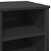Pantofar, negru, 90x38x61,5 cm, lemn prelucrat - WALTI WALTI