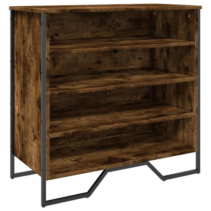 Pantofar, stejar fumuriu, 80x38x78 cm, lemn compozit - WALTI WALTI