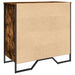 Pantofar, stejar fumuriu, 80x38x78 cm, lemn compozit - WALTI WALTI