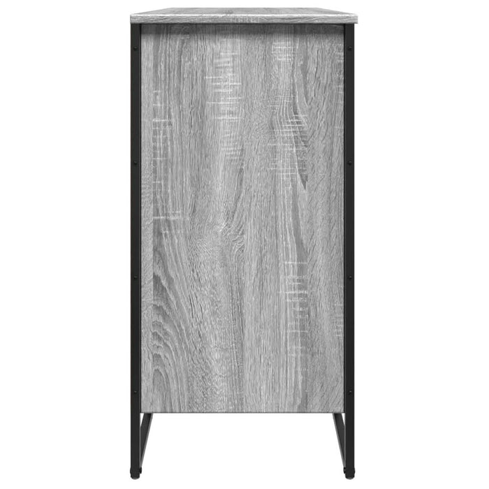 Pantofar, gri sonoma, 80x38x78 cm, lemn compozit - WALTI WALTI
