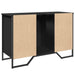 Dulap pentru chiuvetă baie, negru, 91x35x60 cm, lemn prelucrat - WALTI WALTI