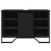 Dulap pentru chiuvetă baie, negru, 91x35x60 cm, lemn prelucrat - WALTI WALTI