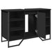 Dulap pentru chiuvetă baie, negru, 91x35x60 cm, lemn prelucrat - WALTI WALTI