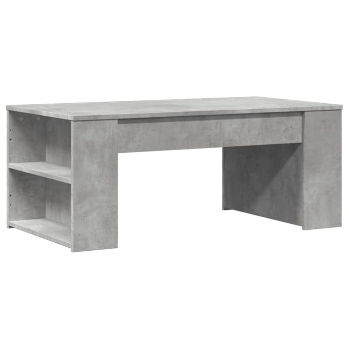 Măsuță de cafea, gri beton, 102x55x42 cm, lemn prelucrat - WALTI WALTI