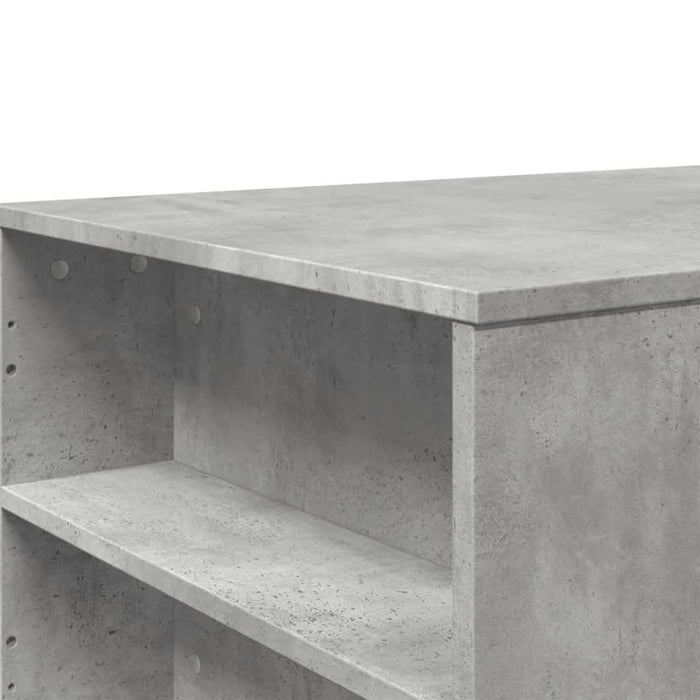 Măsuță de cafea, gri beton, 102x55x42 cm, lemn prelucrat - WALTI WALTI