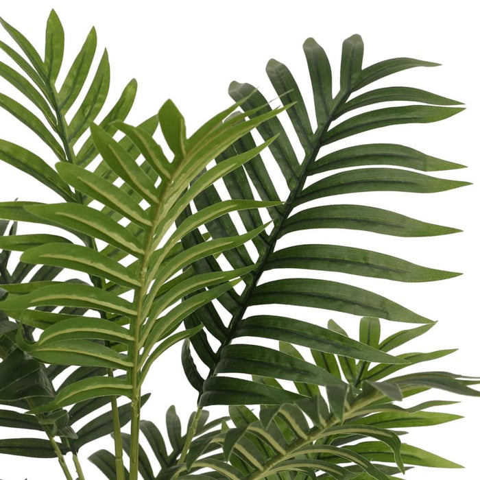 Palmier artificial cu 3 trunchiuri, verde, 85 cm, PP - WALTI WALTI