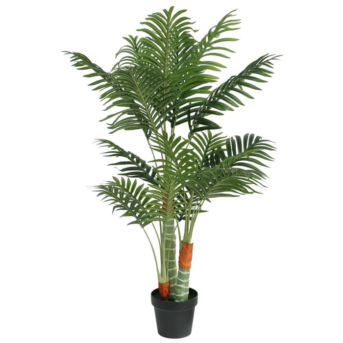 Palmier artificial cu 3 trunchiuri, verde, 120 cm, PP - WALTI WALTI