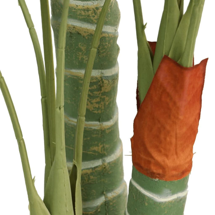 Palmier artificial cu 3 trunchiuri, verde, 120 cm, PP - WALTI WALTI