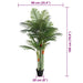 Palmier artificial cu 3 trunchiuri, verde, 180 cm, PP - WALTI WALTI