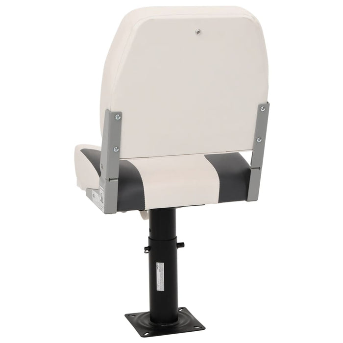 Scaun barcă cu piedestal, reglabil în înălțime, rotativ la 360° - WALTI WALTI