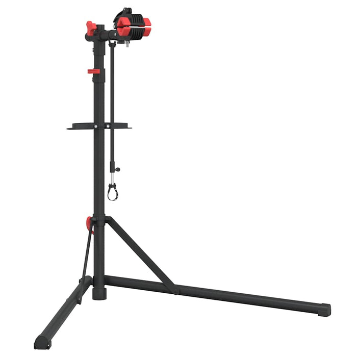 Suport reparare biciclete pliabil reglabil 92-152 cm roșu oțel - WALTI WALTI