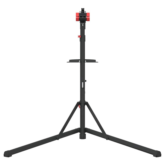 Suport reparare biciclete pliabil reglabil 92-152 cm roșu oțel - WALTI WALTI