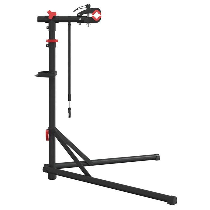 Suport reparare biciclete pliabil reglabil 92-152 cm roșu oțel - WALTI WALTI