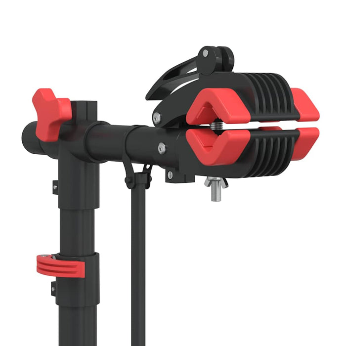 Suport reparare biciclete pliabil reglabil 92-152 cm roșu oțel - WALTI WALTI