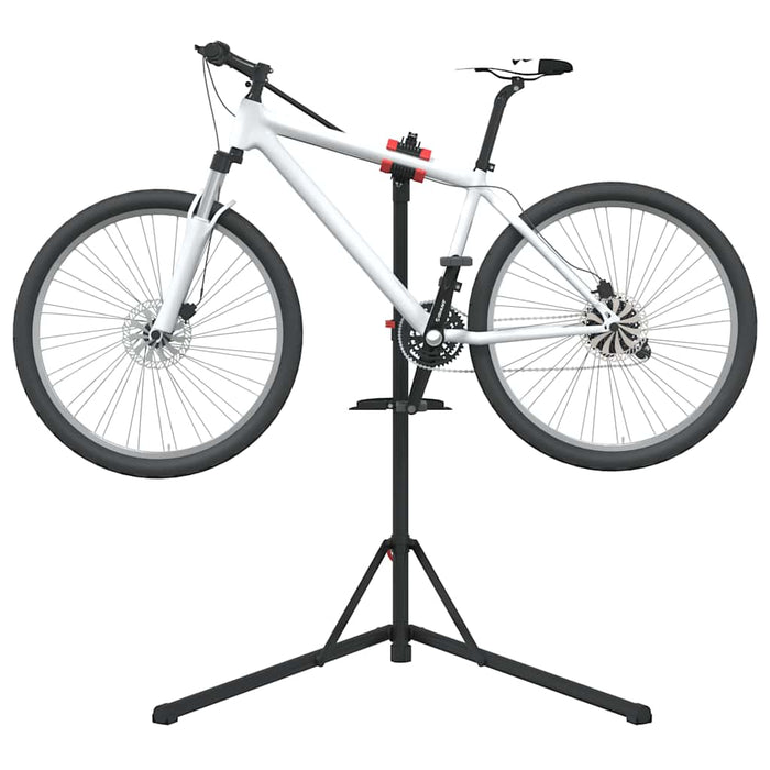 Suport reparare biciclete pliabil reglabil 92-152 cm roșu oțel - WALTI WALTI