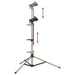 Suport reparare biciclete pliabil reglabil 120-165 cm aluminiu - WALTI WALTI