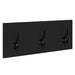 Set de mobilier pentru hol, 4 piese, negru, lemn prelucrat - WALTI WALTI