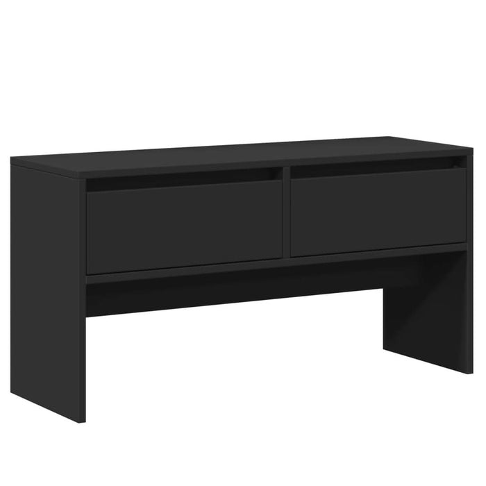 Set de mobilier pentru hol, 4 piese, negru, lemn prelucrat - WALTI WALTI