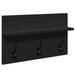 Set de mobilier pentru hol, 4 piese, negru, lemn prelucrat - WALTI WALTI