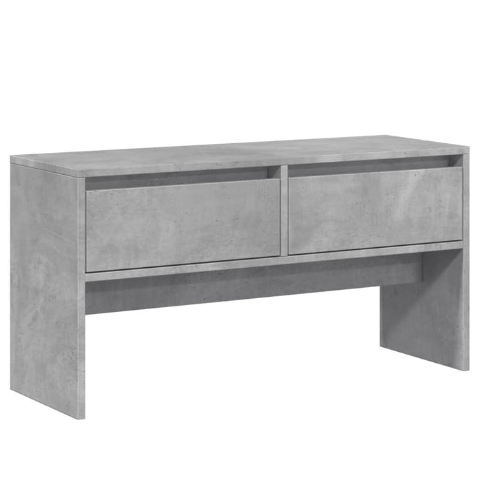 Set de mobilier pentru hol, 4 piese, gri beton, lemn prelucrat - WALTI WALTI