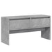 Set de mobilier pentru hol, 4 piese, gri beton, lemn prelucrat - WALTI WALTI