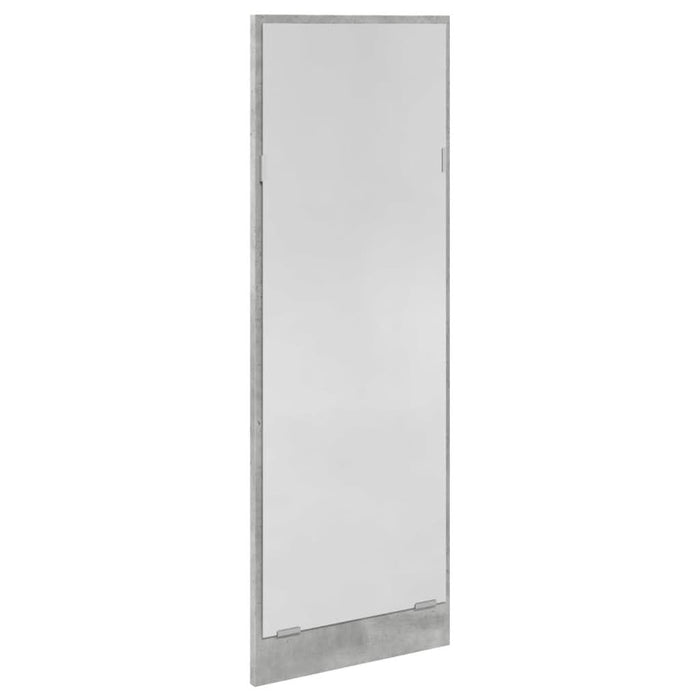 Set de mobilier pentru hol, 4 piese, gri beton, lemn prelucrat - WALTI WALTI