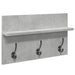 Set de mobilier pentru hol, 4 piese, gri beton, lemn prelucrat - WALTI WALTI