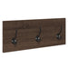 Set mobilier de hol, 4 piese, stejar maro, lemn prelucrat - WALTI WALTI