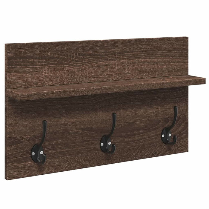 Set mobilier de hol, 4 piese, stejar maro, lemn prelucrat - WALTI WALTI