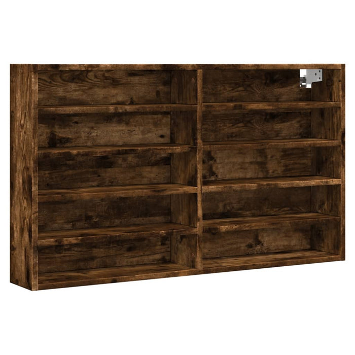 Dulap cu vitrină, stejar fumuriu, 100x15x58 cm, lemn prelucrat - WALTI WALTI